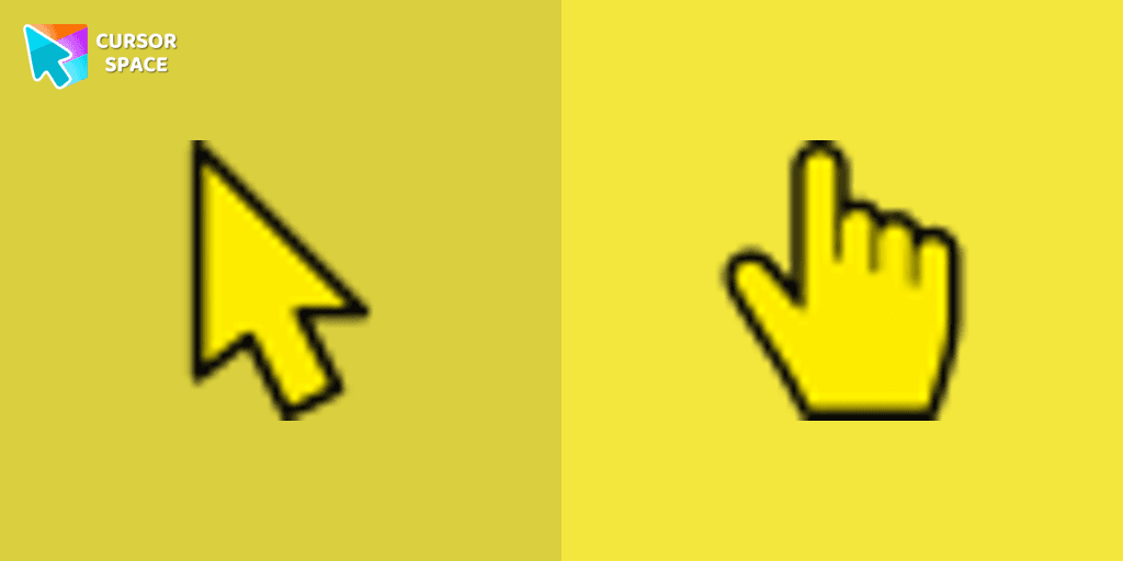 Yellow cursor